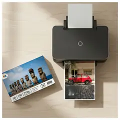 MALIK - 10x Papel Foto 13x18 210g - 1000 Hojas 5x7 Pulgadas Inkjet