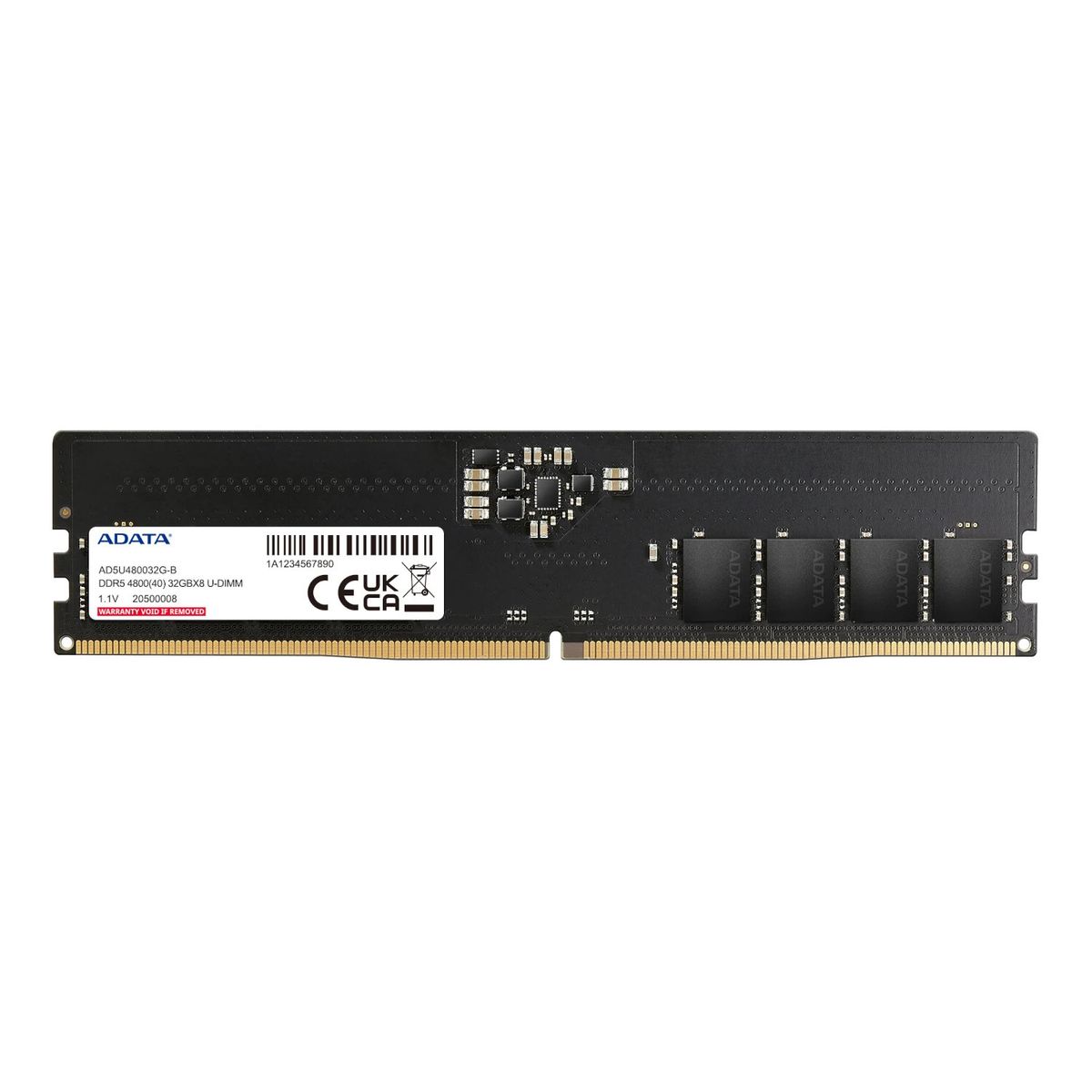 ADATA - DIMM 16 GB - DDR5 4800 MT/s - Adata (AD5U480016G-S)