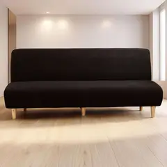 GENERICO - FUNDA DE FUTON CUADRILLE NEGRO