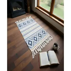 GENERICO - SET DE 2 BAJADAS DE CAMAS DECORATIVAS 60x90cm