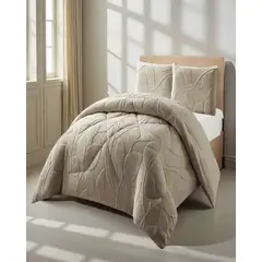 GENERICO - PLUMON DE INVERNO KING CAFÉ 250x270cm