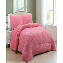 GENERICO - PLUMON DE INVERNO KING ROSADO 250x270cm