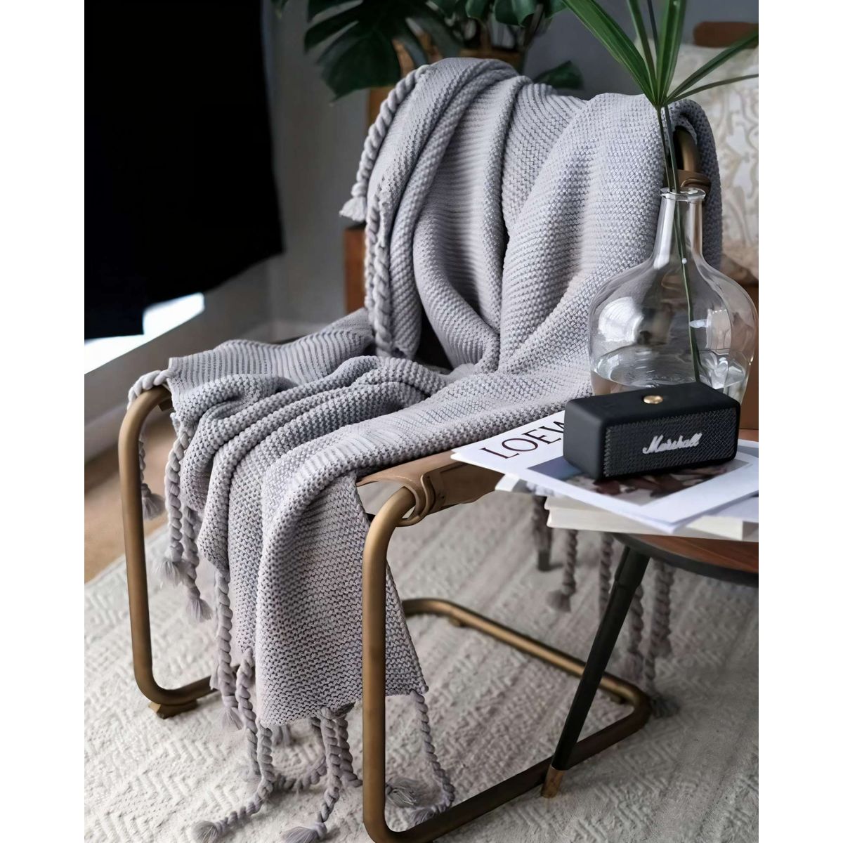 GENERICO - MANTA DECORATIVA PARA SOFA