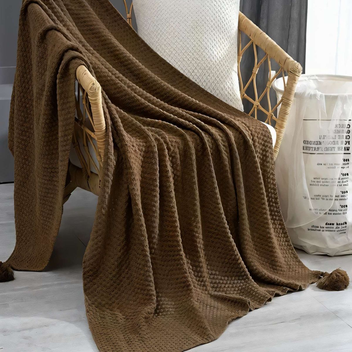 GENERICO - MANTA DECORATIVA PARA SOFA