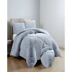 GENERICO - PLUMON DE INVERNO KING CELESTE 250x270cm