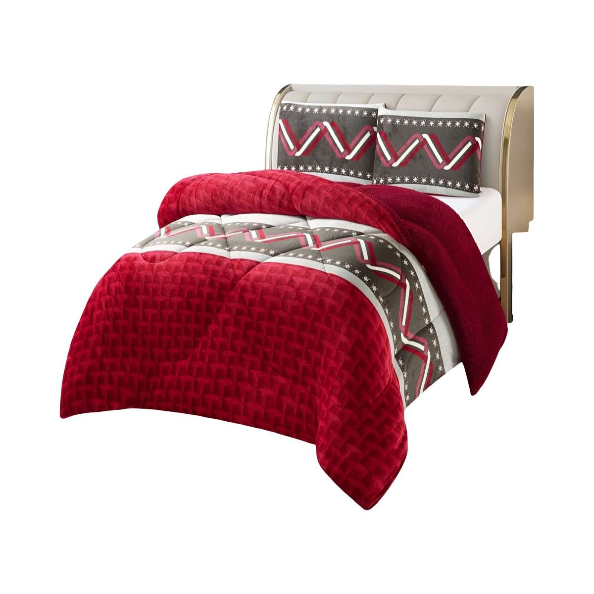 GENERICO - COBERTOR PLUSH CON CHIPORRO 2 PLAZAS 230X250CM MULTICOLOR C9
