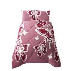 GENERICO - COBERTOR DE JACQUERD CUTTING CON CHIPORRO KING 250X270CM ROSA B17
