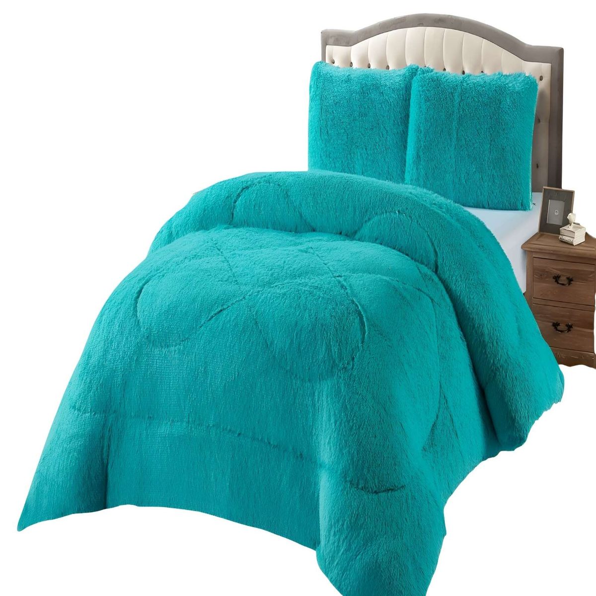 GENERICO - COBERTORES DE PELUDOS CON CHIPORRO KING 250X270CM CALIPSO