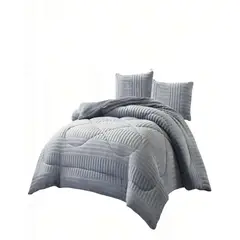GENERICO - COBERTOR DE PELUDOS LECHE KING COLOR GRIS