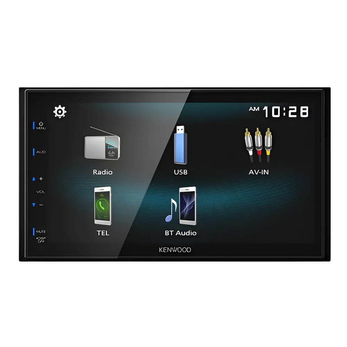KENWOOD - Kenwood Radio DMX125BT Bluetooth GPS 6.8″