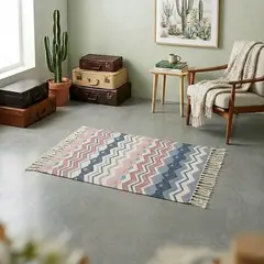 GENERICO - SET DE 2 BAJADAS DE CAMAS DECORATIVAS 60x90cm 05