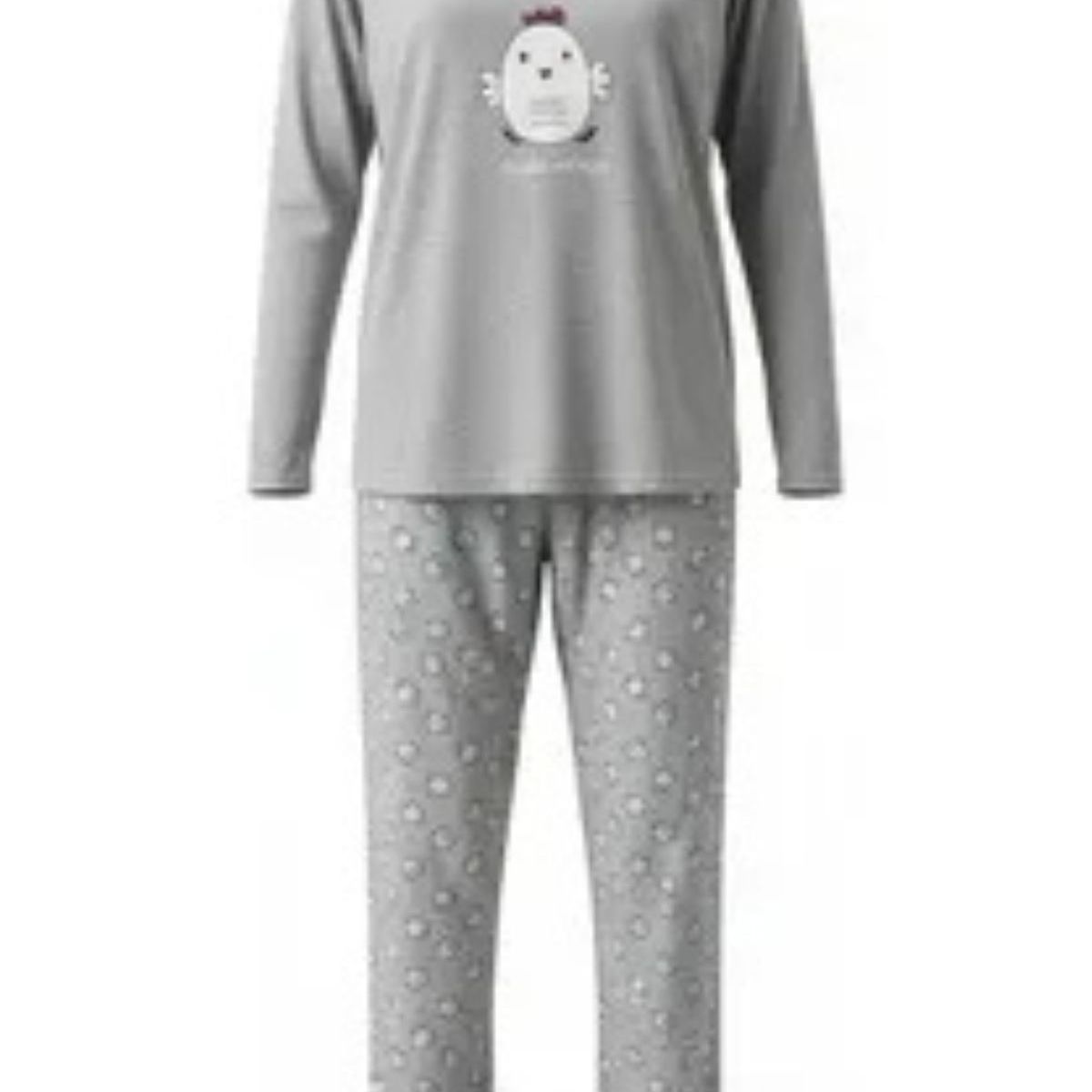 LOOK SHOP - Pijama Mujer Manga Larga. Pantalón Y Polera. Diseños 420