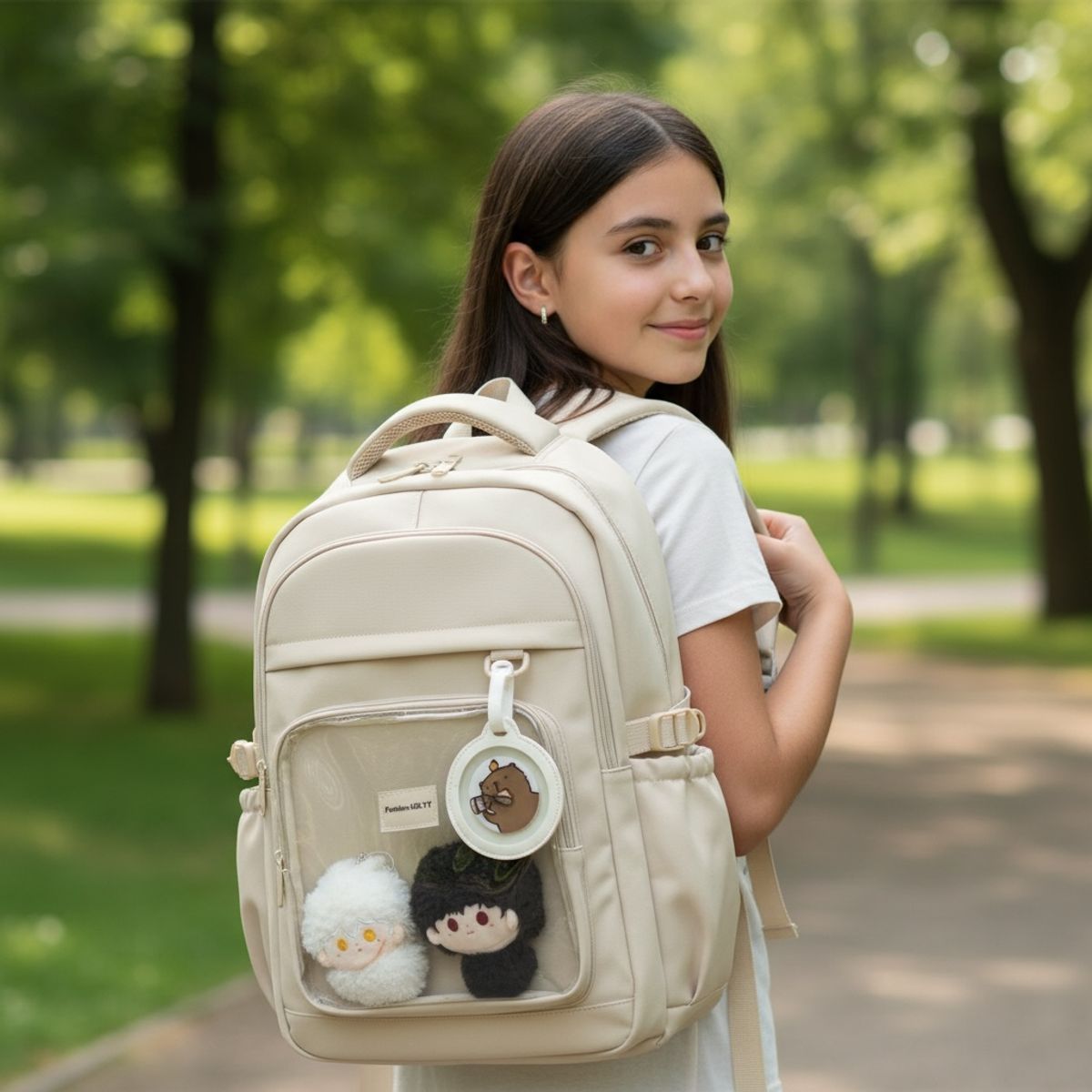 MV MOVAC - Mochila Escolar Infantil Kawaii para niñas capacidad 20L Impermeable regreso a clases 2026