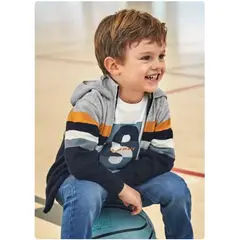 MAYORAL - Cárdigan franjas tricot