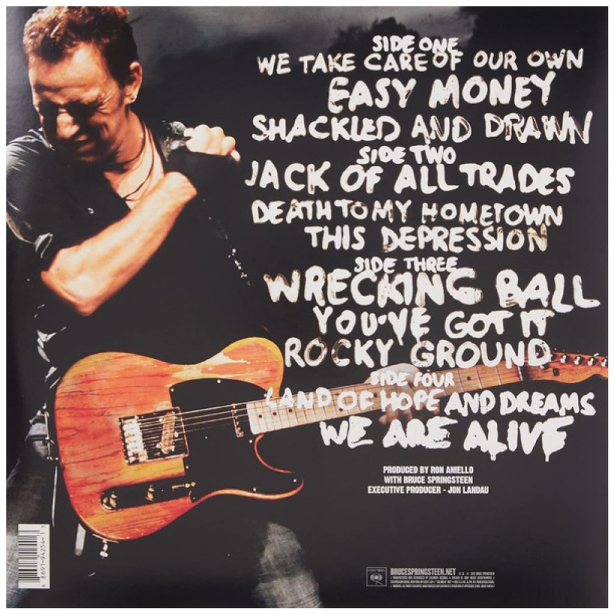 HITWAY MUSIC - BRUCE SPRINGSTEEN - WRECKING BALL 2LP - VINILO