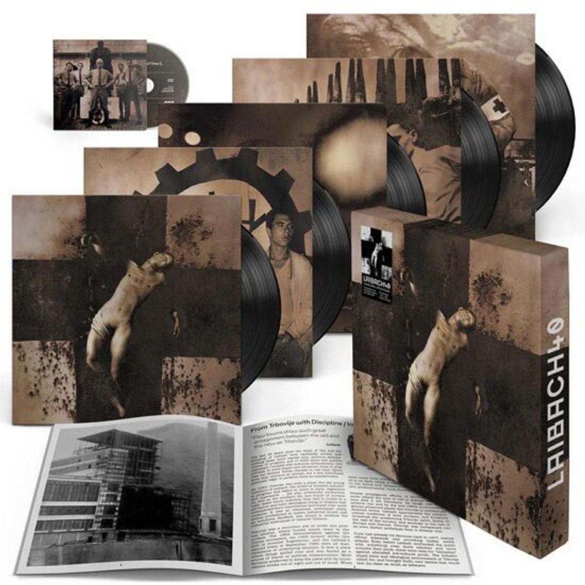 GENERICO - Laibach - Laibach40 - Box Set de 5 Vinilos + DVD