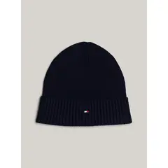 TOMMY HILFIGER - Gorro Con Logo Hombre Azul