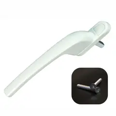 GENERICO - Manilla Cremona Lisa Angosta Ventana de Aluminio y Pvc