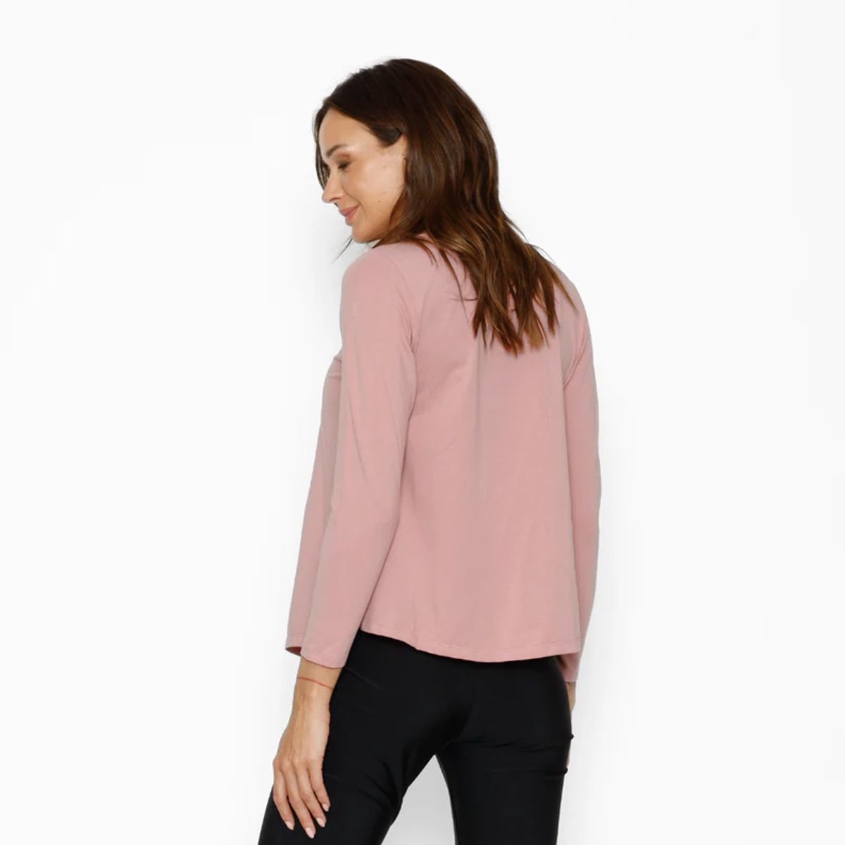 NALA - Polera Lactancia Colomba Manga Larga Rosado Nala Maternity