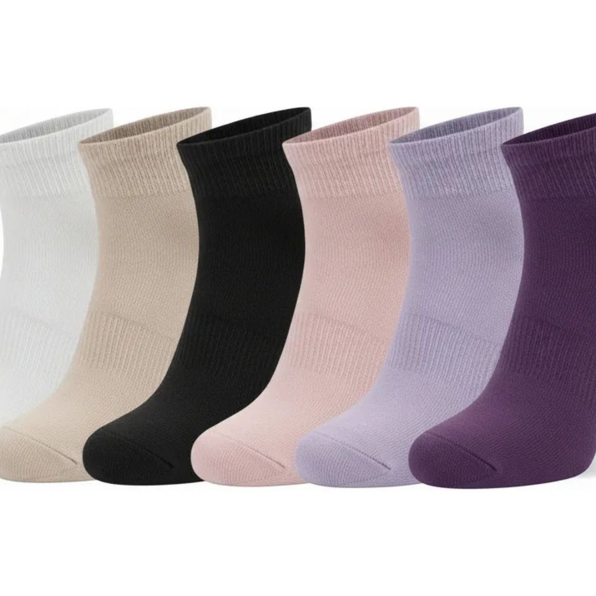 LOOK SHOP - Pack 12 Pares Calceta Deportiva Premium Bambú Algodón. Mujer 211M