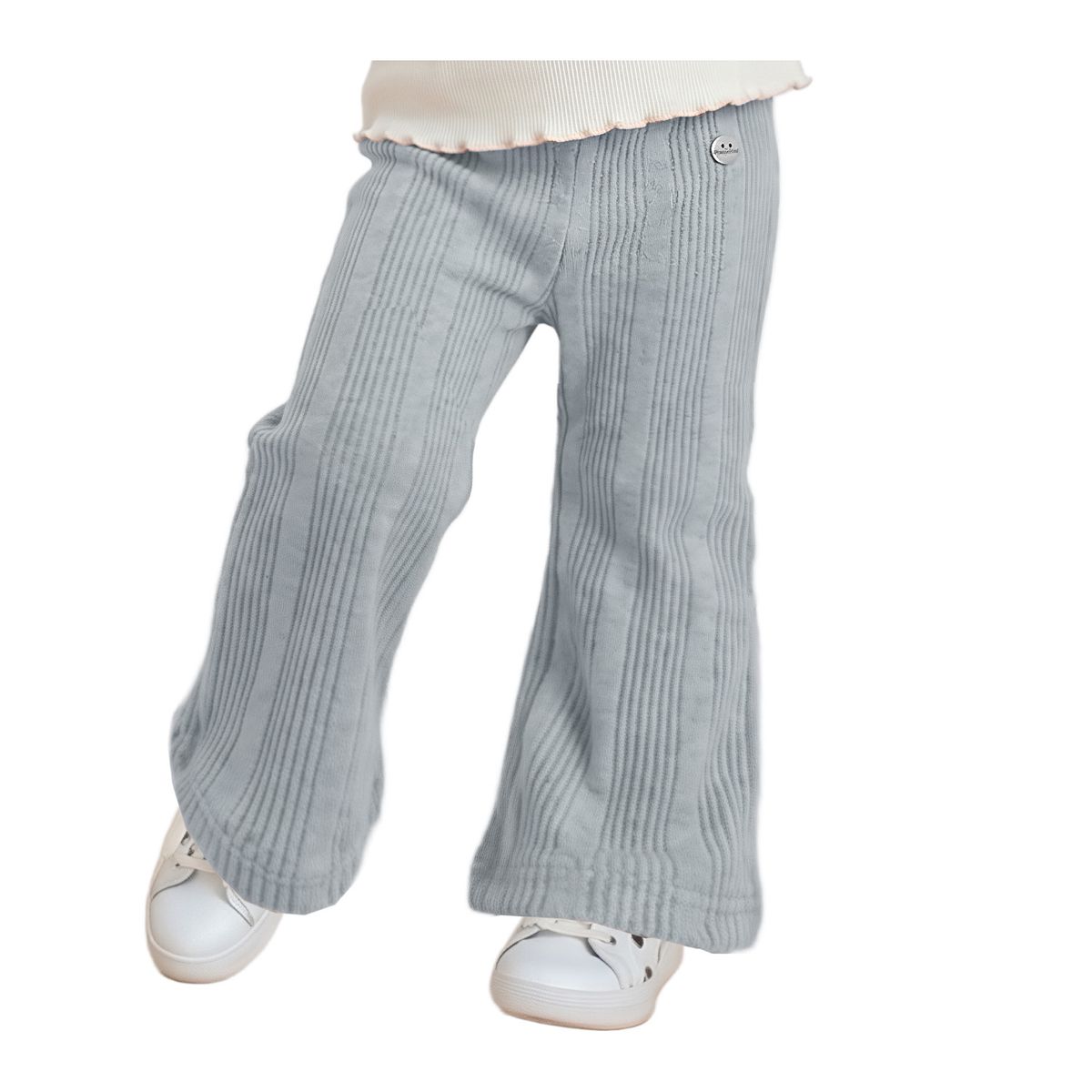 EXCEPTION - Pantalón Ancho Tejido Bebé Niña Exception