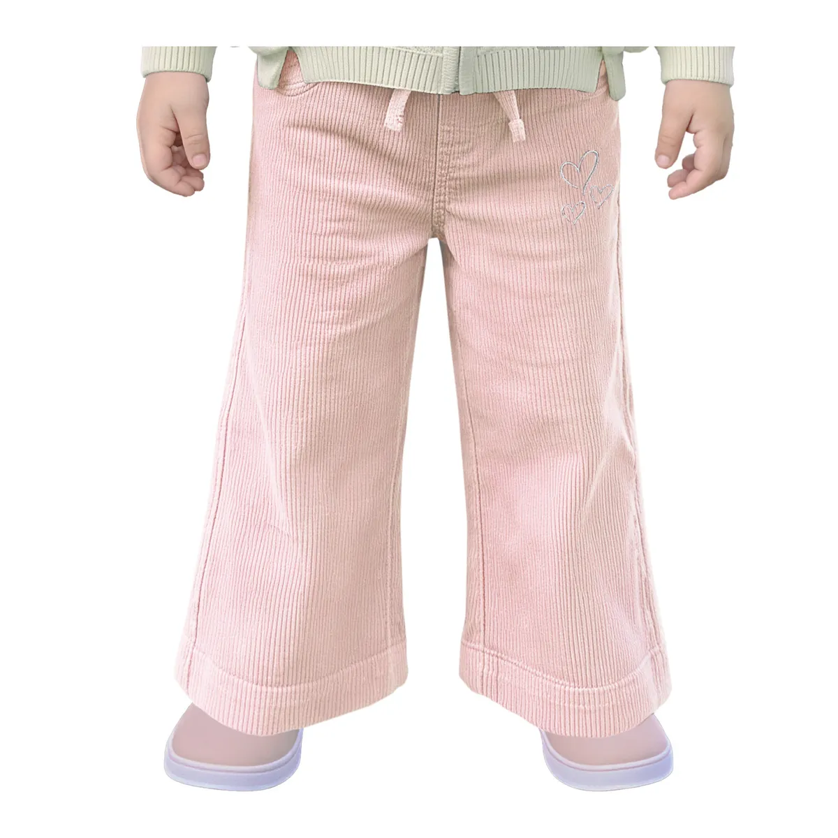 EXCEPTION - Pantalón Ancho Cotelé Bebé Niña Exception