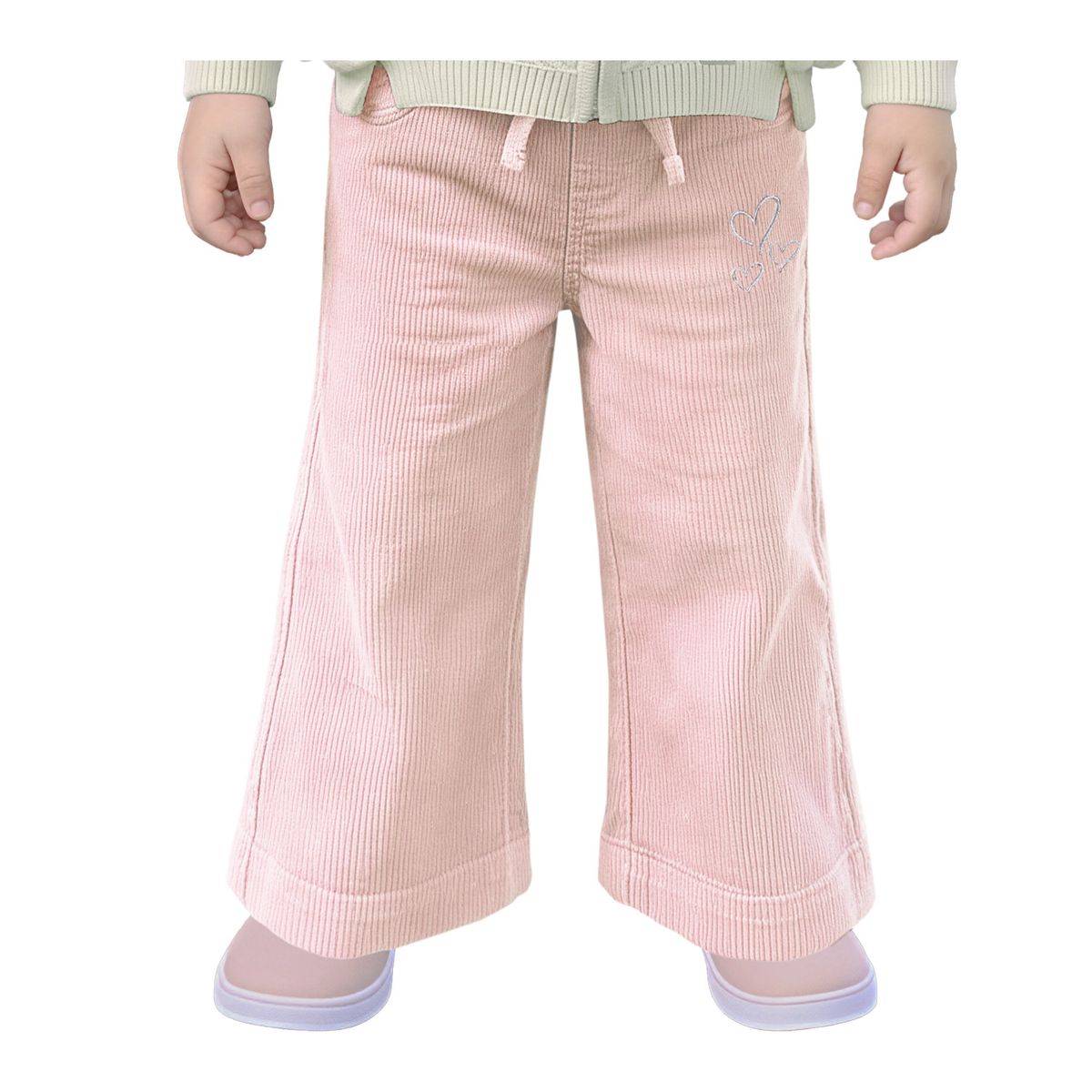 EXCEPTION - Pantalón Ancho Cotelé Bebé Niña Exception