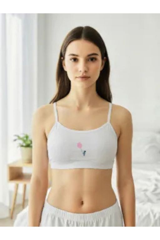 Pack 4 Petos Girls Sin Arcos. Deportivo Juvenil 100% Algodon 920 Multicolor TALLA UNICA