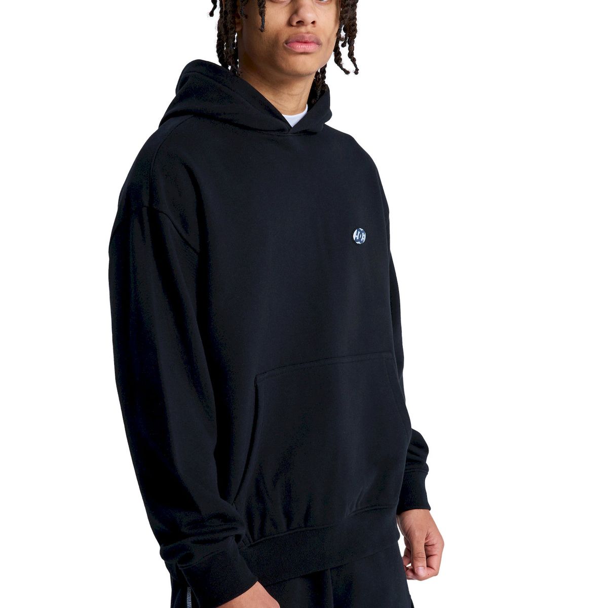 DC SHOES - Poleron Hombre DC Flow Down Ph Negro