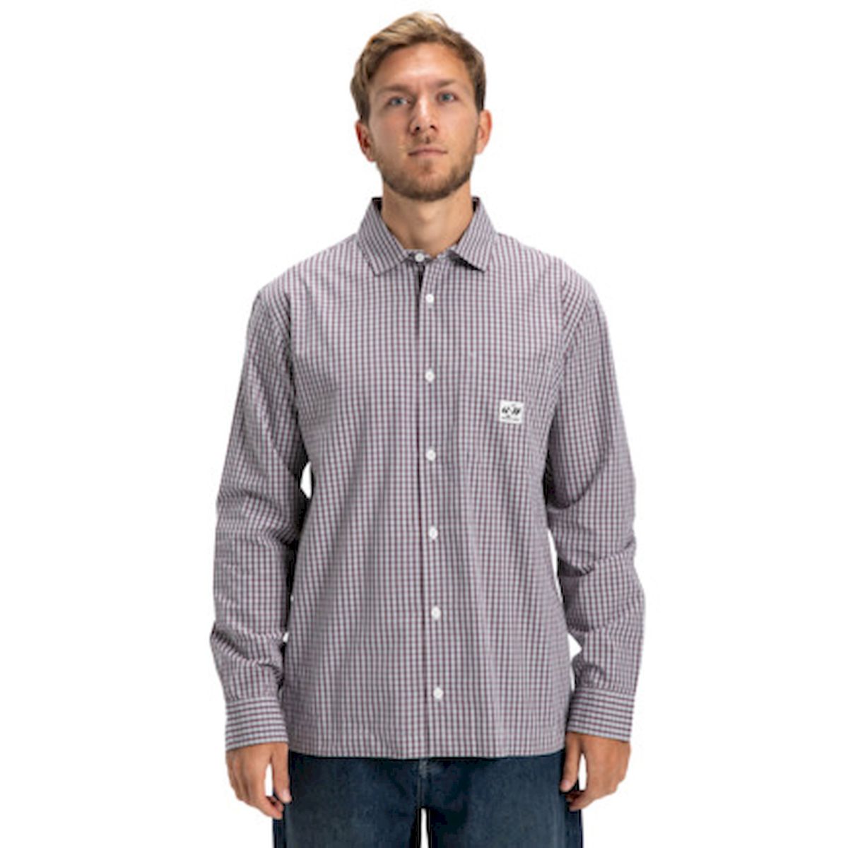 DC SHOES - Camisa Hombre DC Game On Rojo