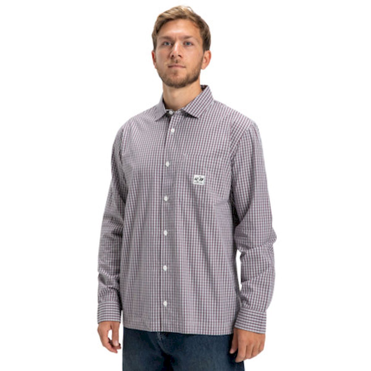 DC SHOES - Camisa Hombre DC Game On Rojo