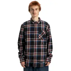 DC SHOES - Camisa Hombre DC Marshal Multicolor-Rojo