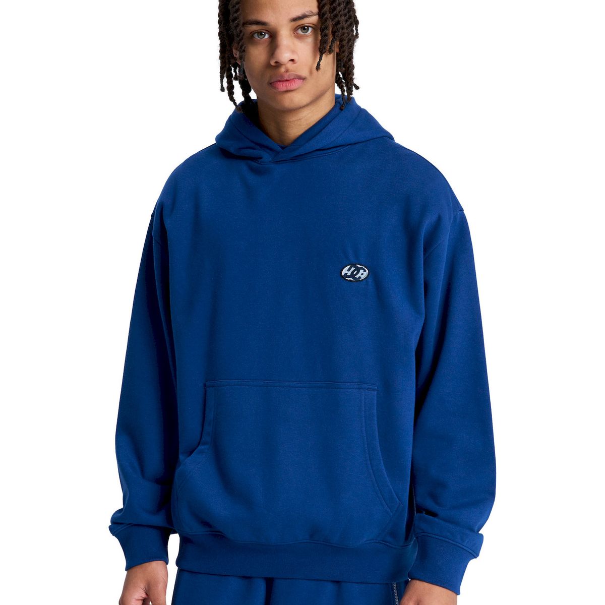 DC SHOES - Poleron Hombre DC Flow Down Ph Azul