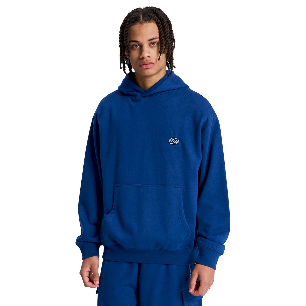 DC SHOES - Poleron Hombre DC Flow Down Ph Azul
