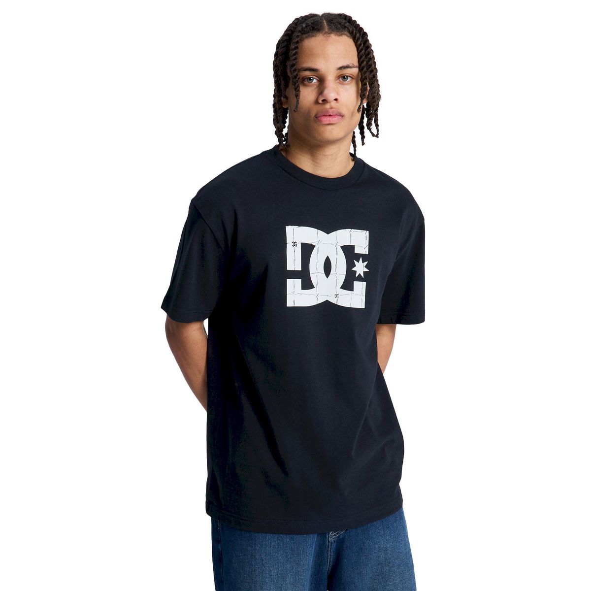 DC SHOES - Polera Hombre Star Filled Negro DC