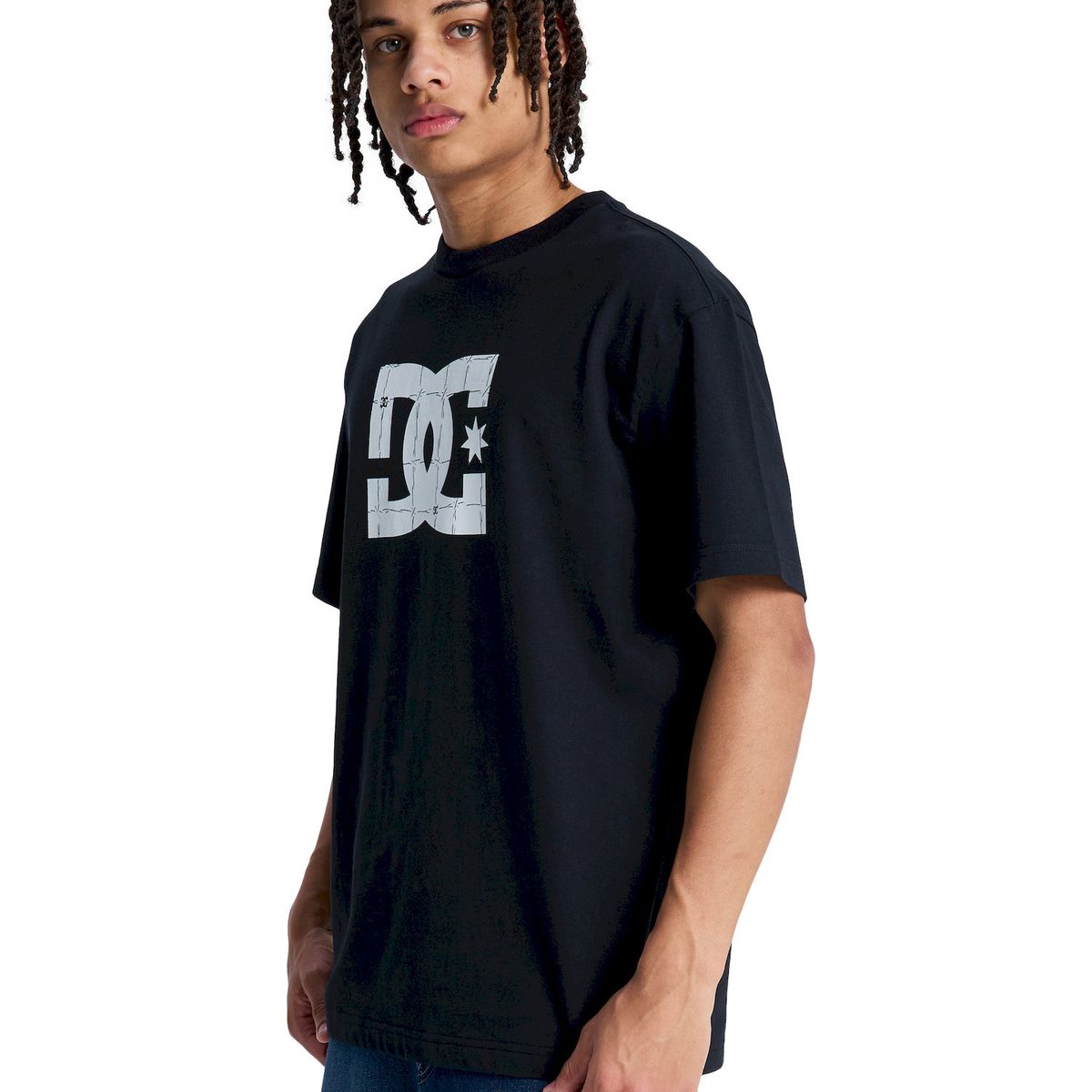 DC SHOES - Polera Hombre Star Filled Negro DC