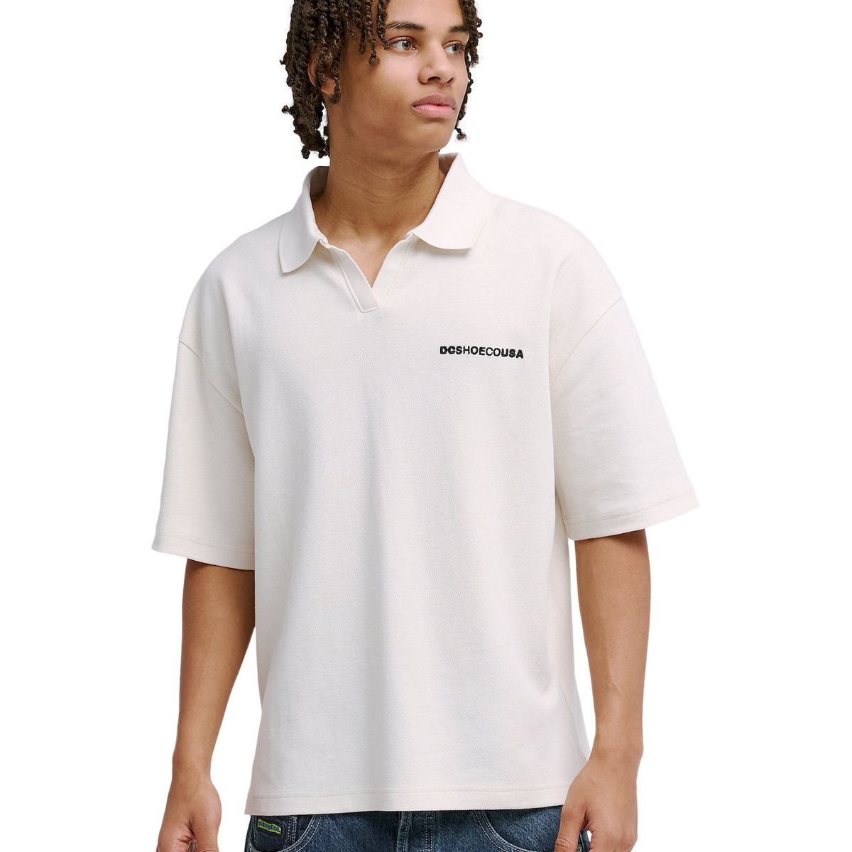 DC SHOES - Polera Hombre DC Classic Club Blanco