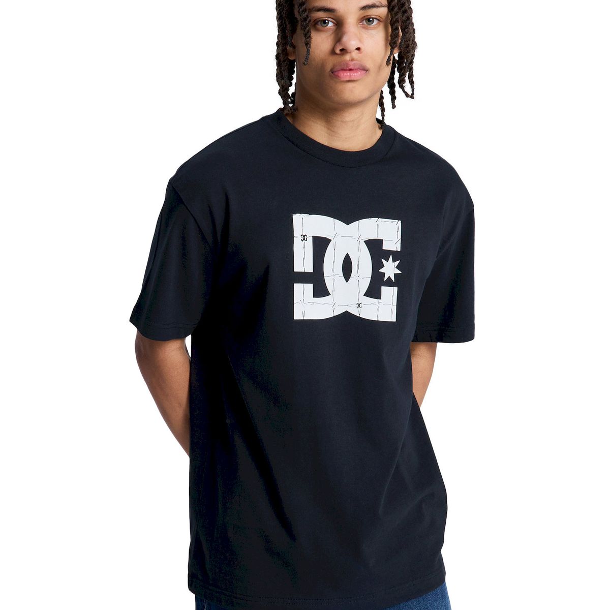 DC SHOES - Polera Hombre DC Star Filled Negro