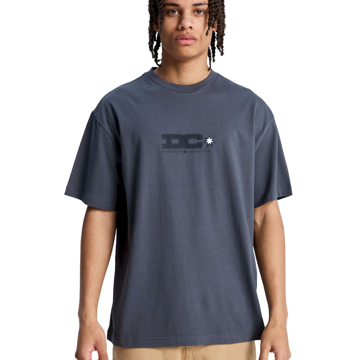 DC SHOES - Polera Hombre Tig Master Gris DC