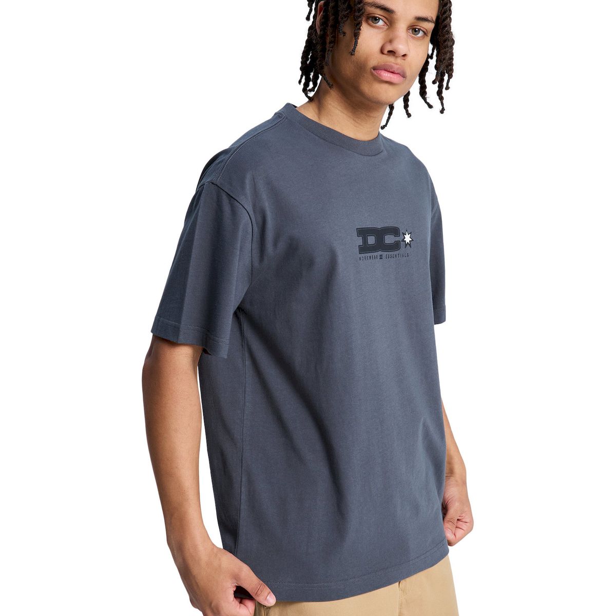 DC SHOES - Polera Hombre Tig Master Gris DC