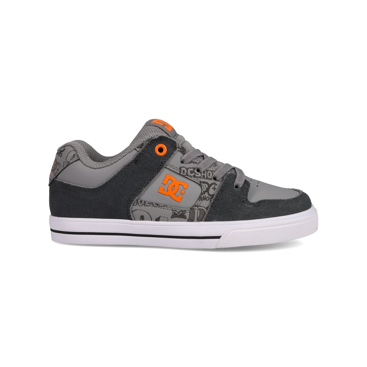 DC SHOES - Zapatilla Niño Pure Elastic Gris DC