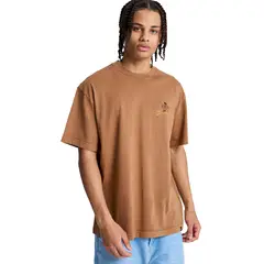 DC SHOES - Polera Hombre Fixing Up Café DC