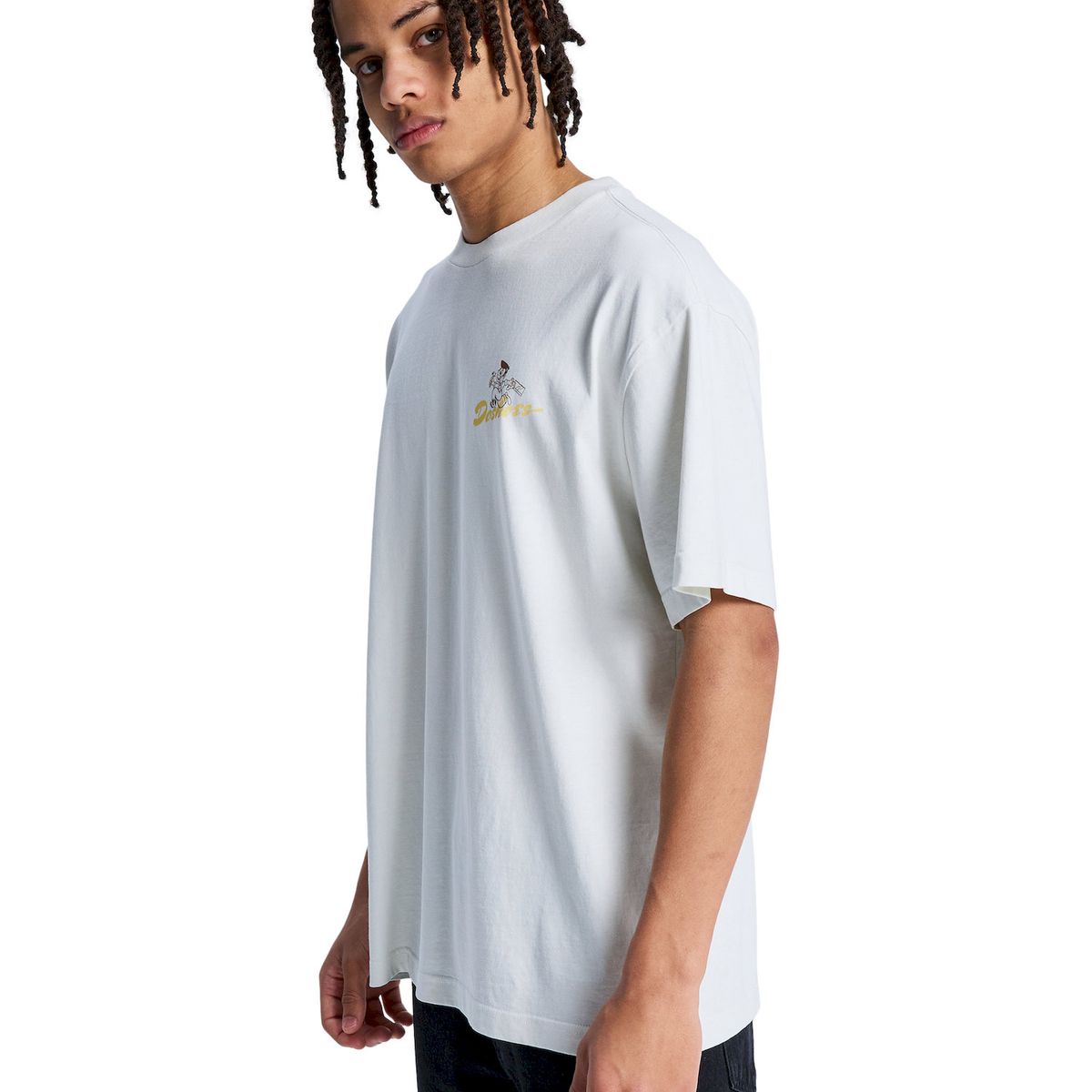 DC SHOES - Polera Hombre Fixing Up Blanco DC