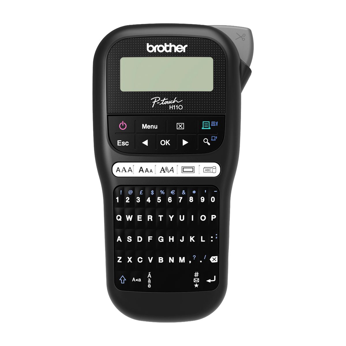 BROTHER - Rotuladora Portatil para Etiquetas Brother P Touch PT-H110BK