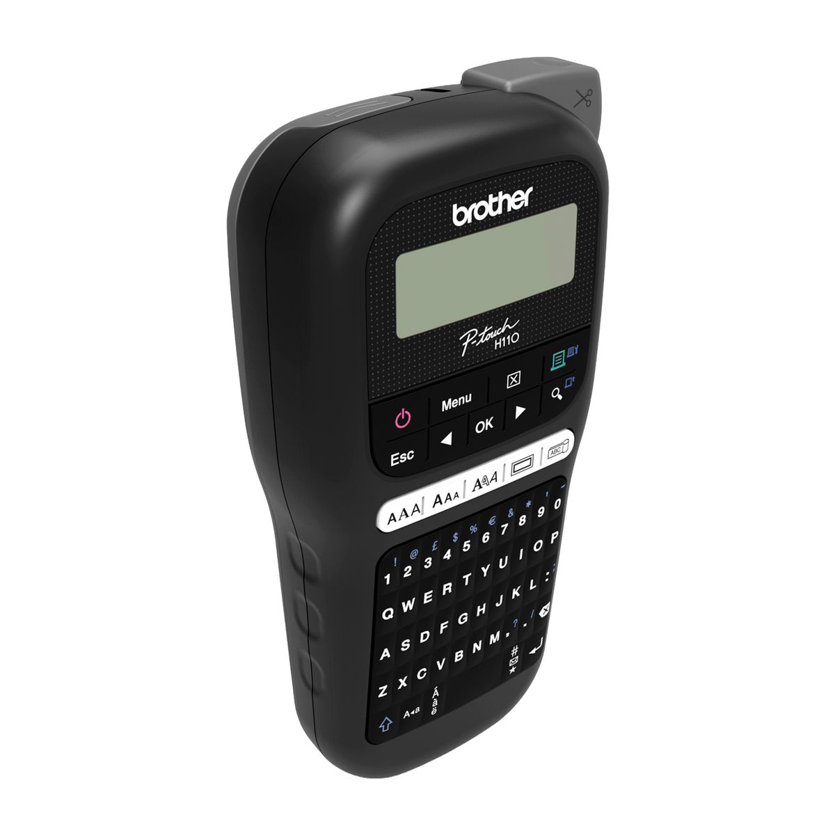 BROTHER - Rotuladora Portatil para Etiquetas Brother P Touch PT-H110BK