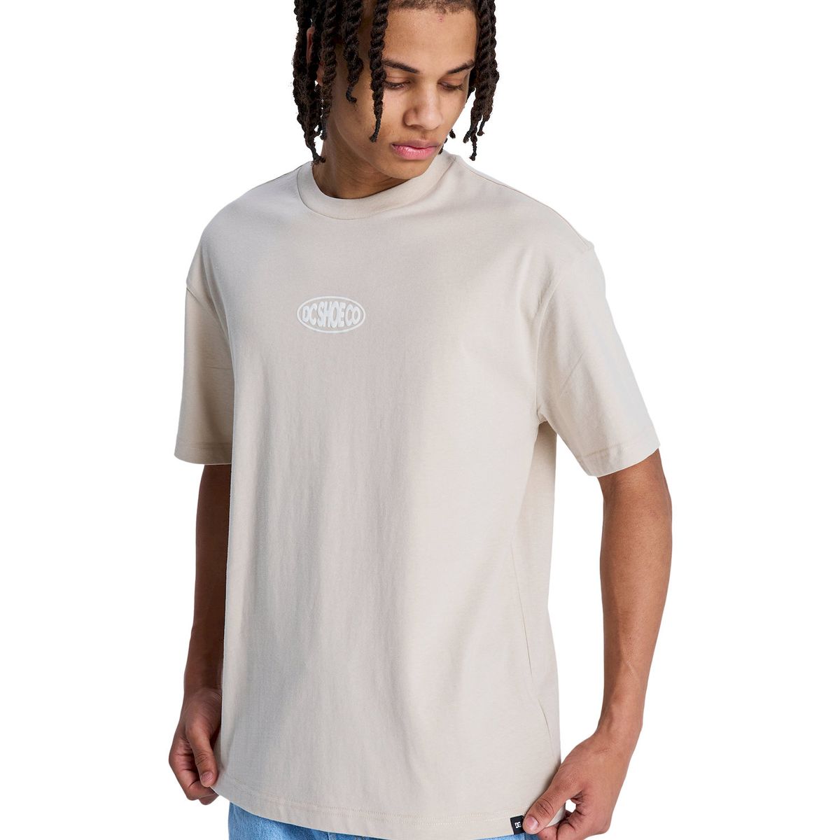 DC SHOES - Polera Hombre Lectric Beige DC