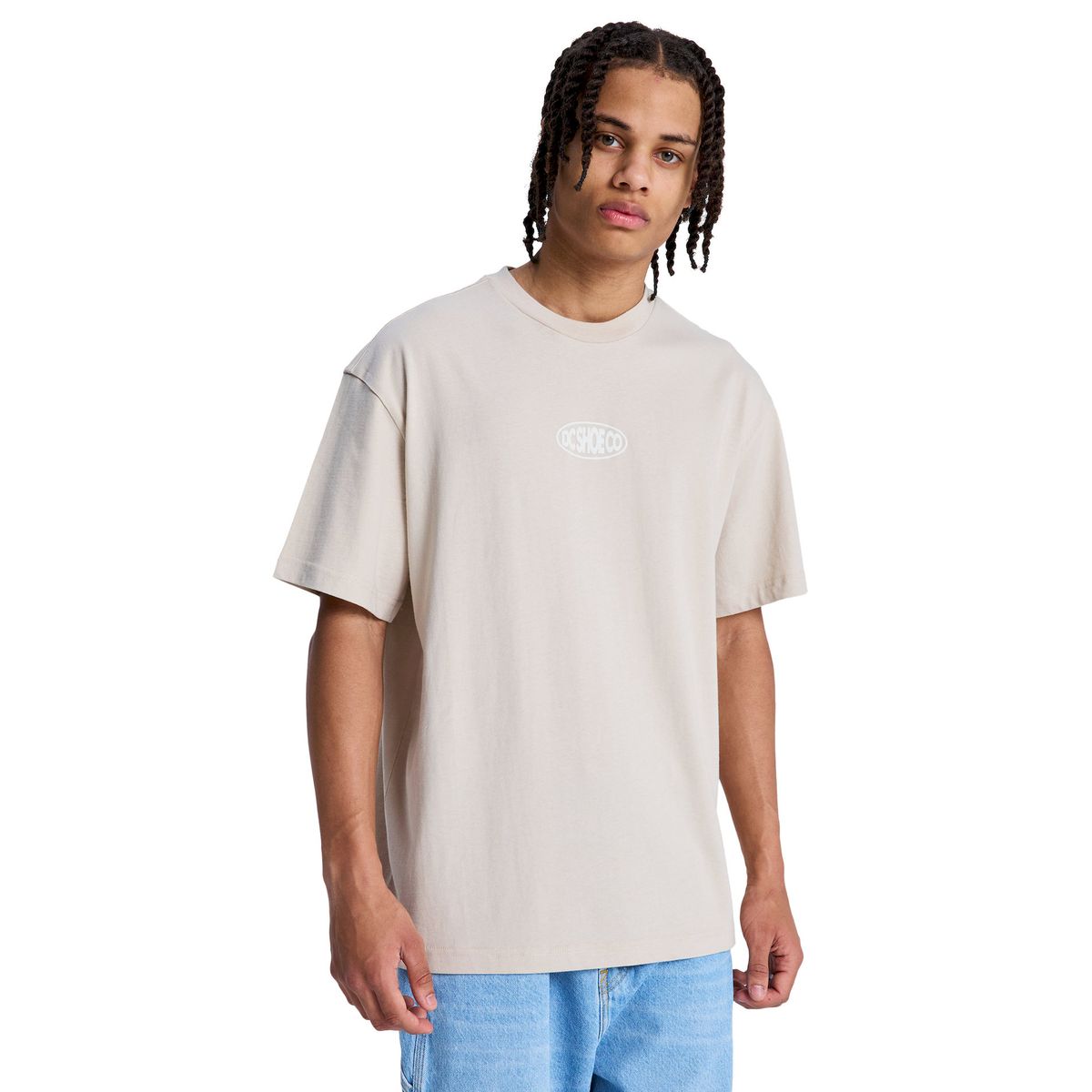 DC SHOES - Polera Hombre DC Lectric Beige