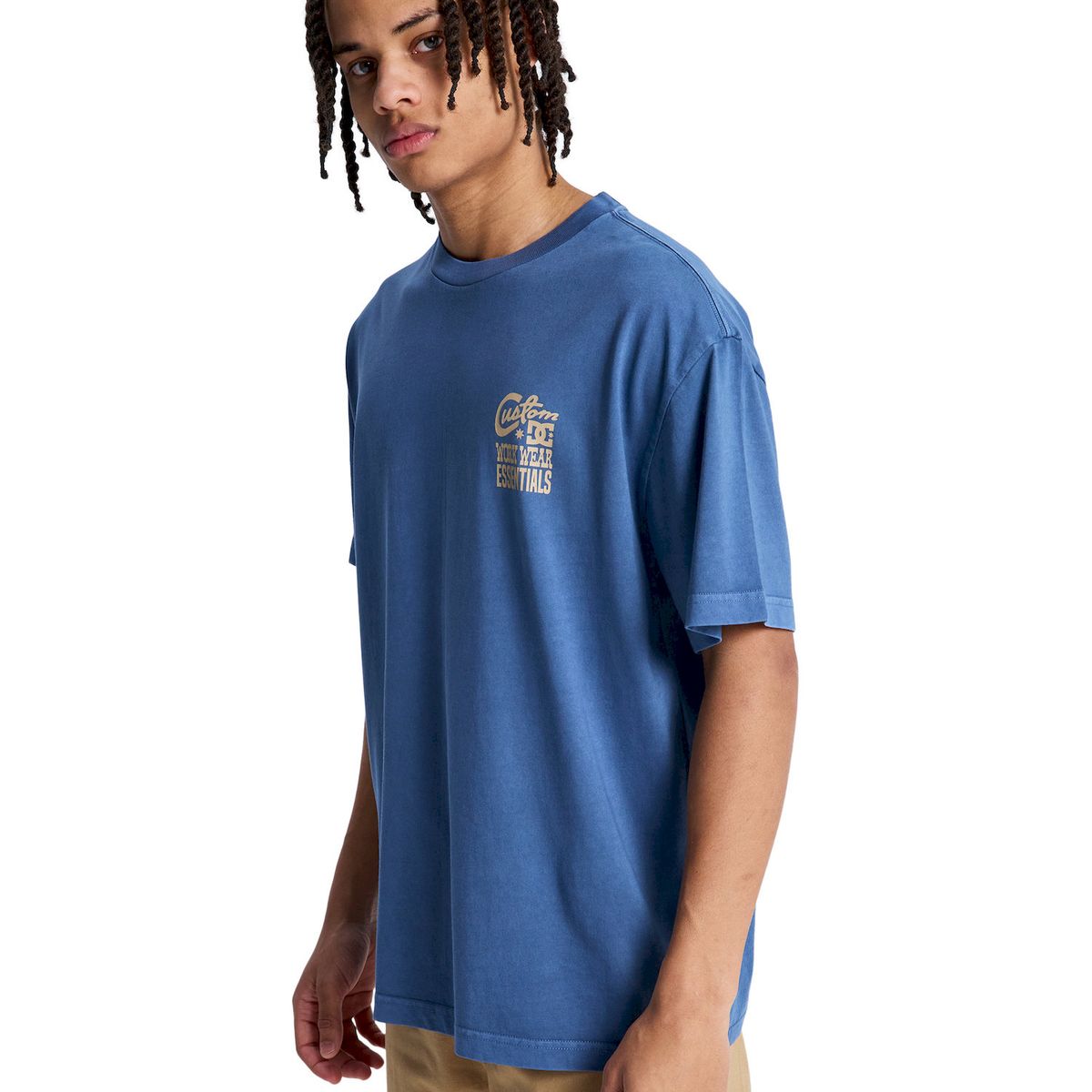 DC SHOES - Polera Hombre DC Knotted Azul