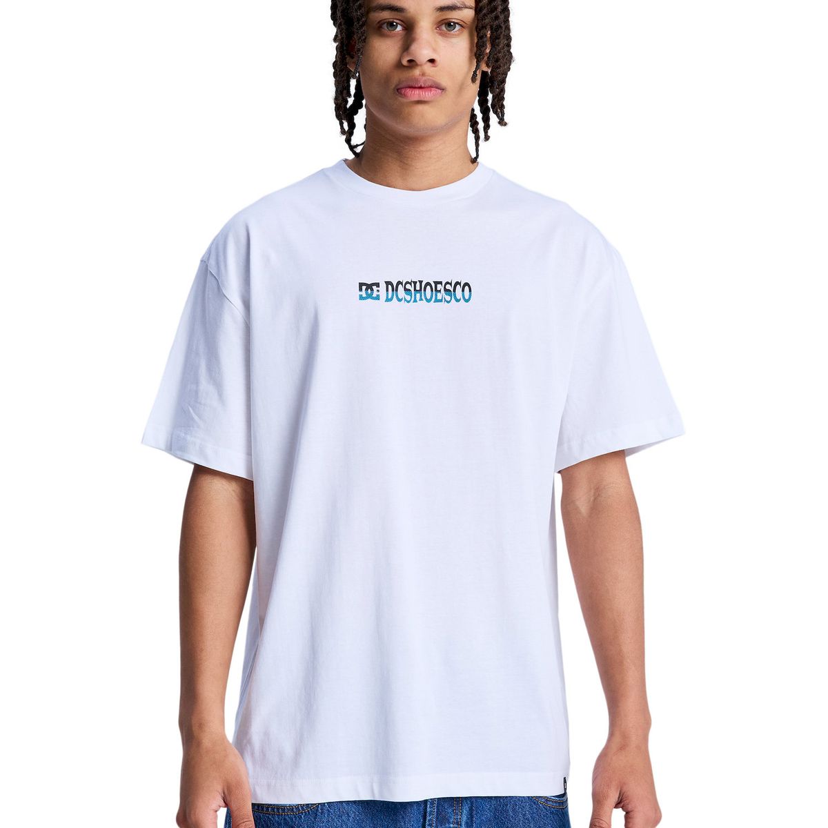 DC SHOES - Polera Hombre Meditating Blanco DC