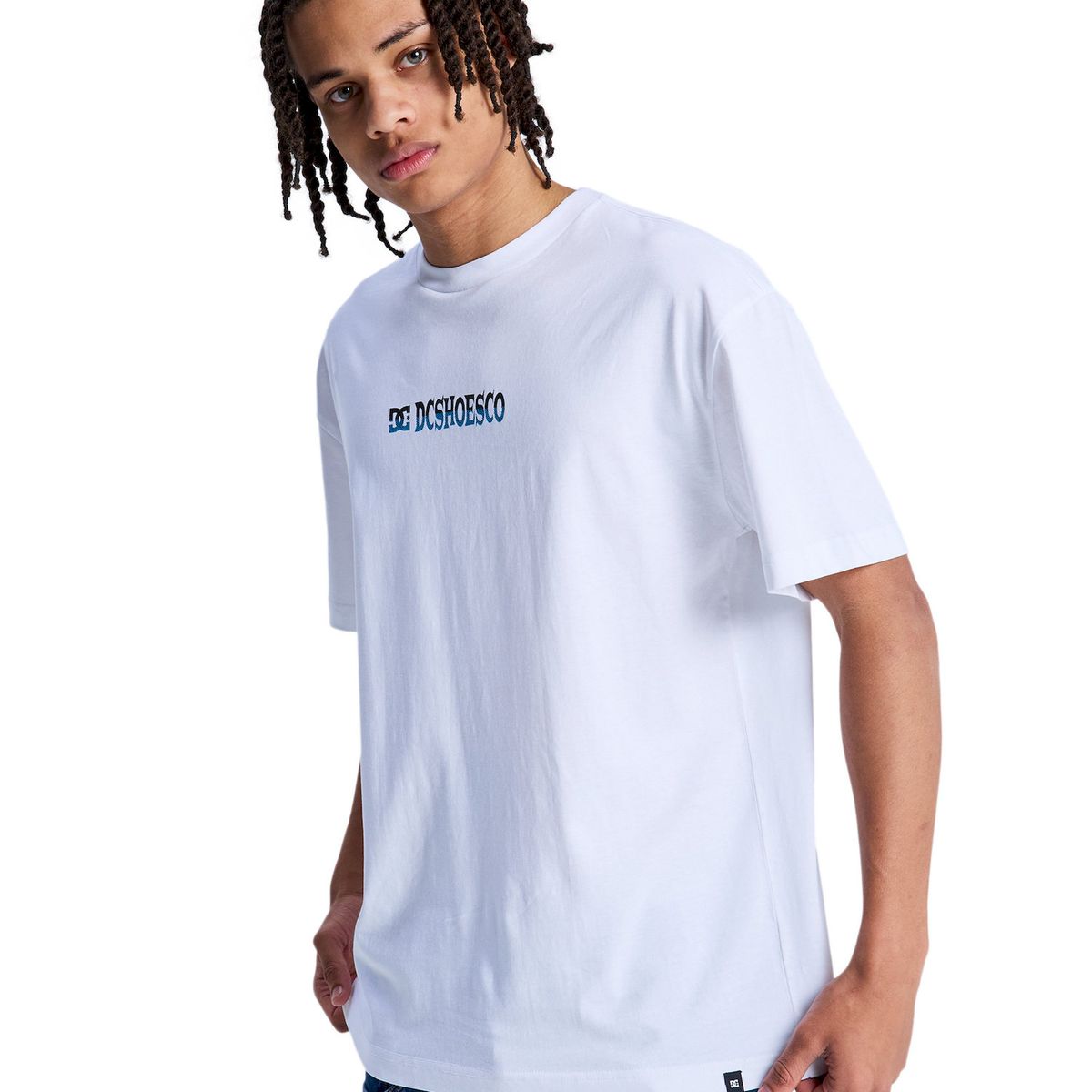 DC SHOES - Polera Hombre Meditating Blanco DC